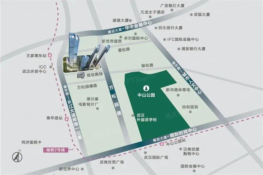 中海万松九里交通图