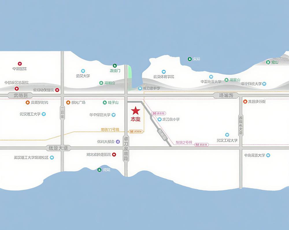 保利·涧山观奕交通图