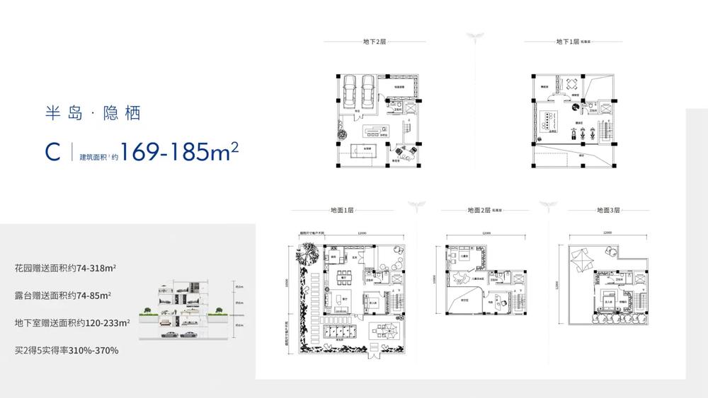 经开·泊心私屿户型图