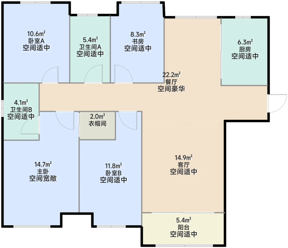 清能正荣府户型图