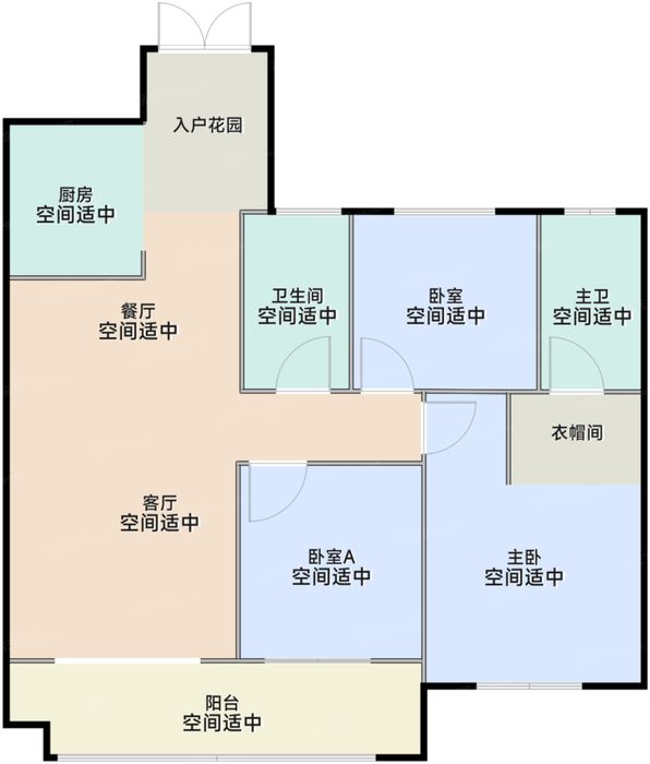 东湖ONE 户型图
