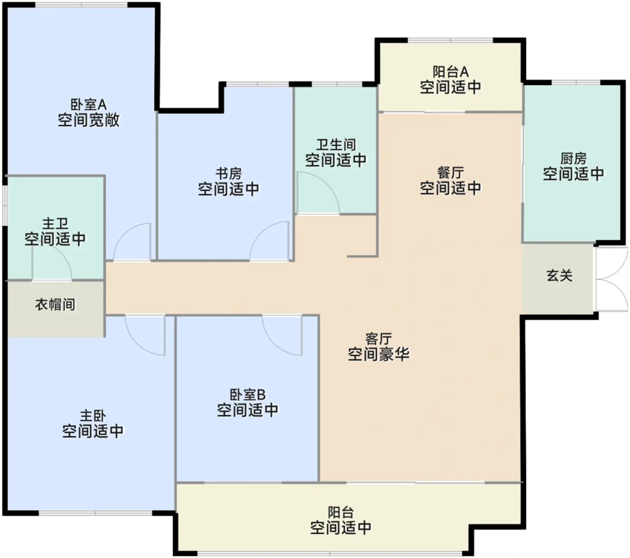6号楼C1户型