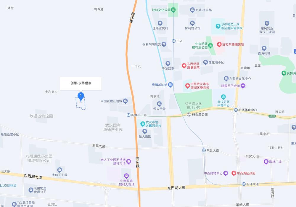 创维·汉华世家交通图