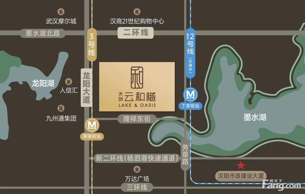 天创云和樾交通图