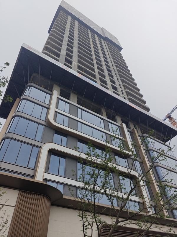 武汉城建江南岸实景图
