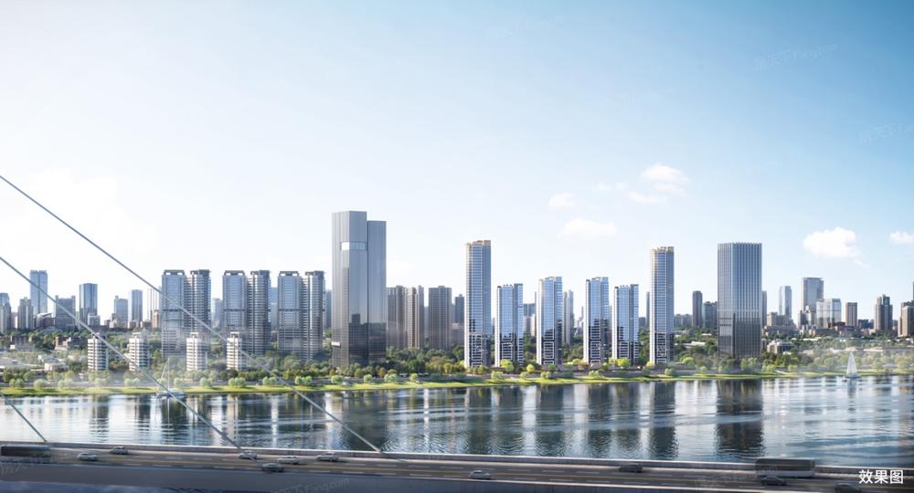 武汉城建江南岸效果图