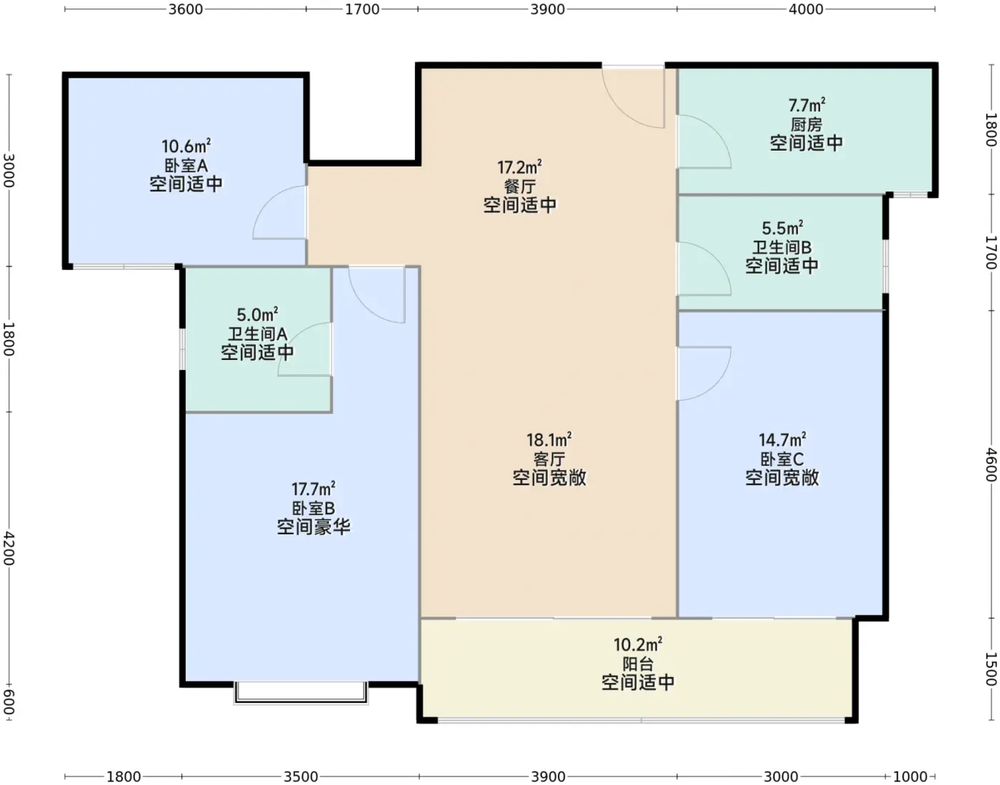 武汉城建天汇龙城户型图