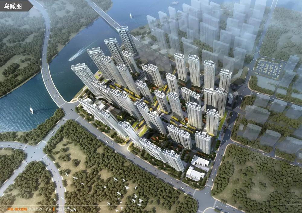 华生国土郡城 效果图