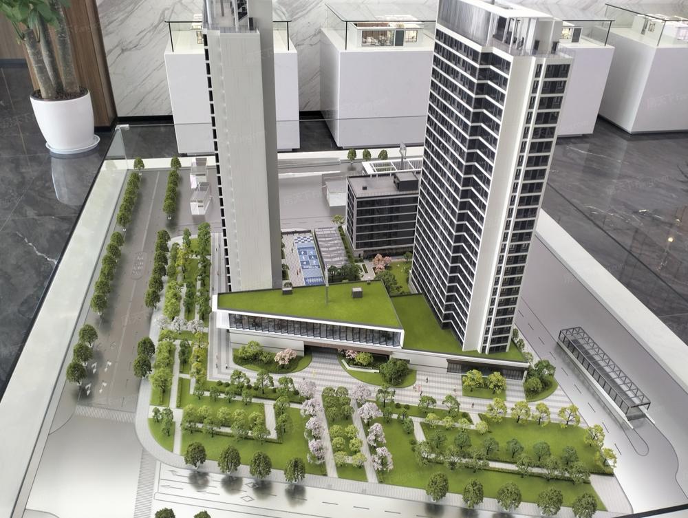 华壹公馆楼盘沙盘图