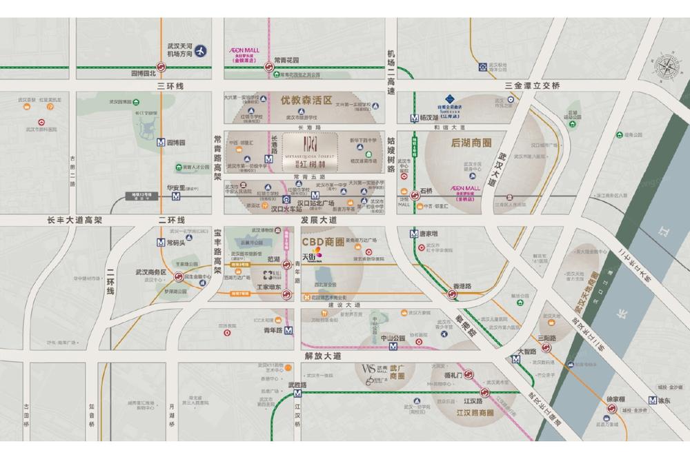 城投·红树林交通图