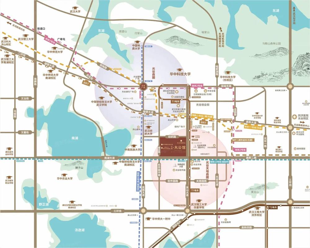 中建大公馆 交通图