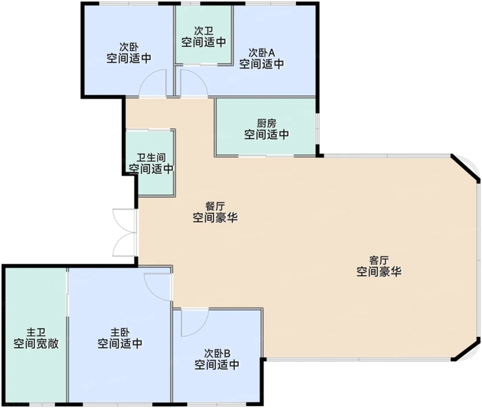 金地·大成乐府 户型图