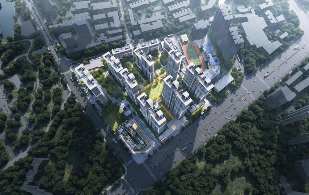 台北央玺样鸟瞰图