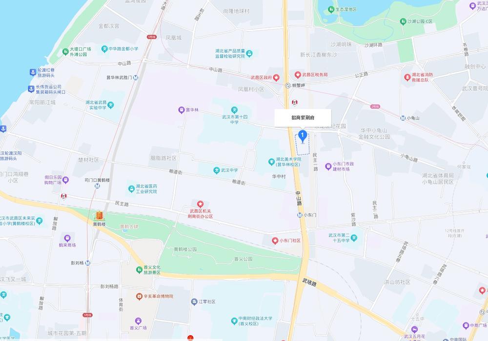 招商紫荆府 交通图