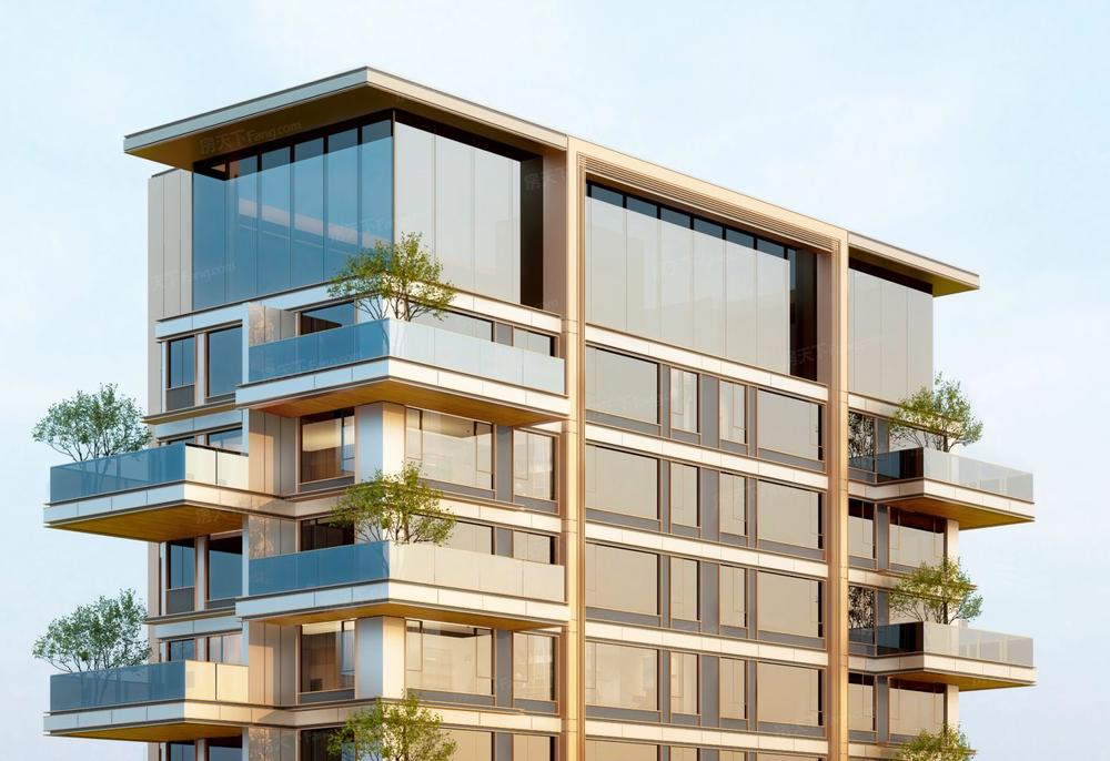 深业翠微谷楼栋效果图