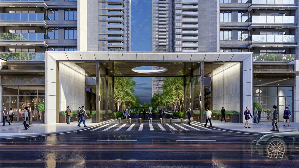 招商·武汉城建未来中心·樾府效果图