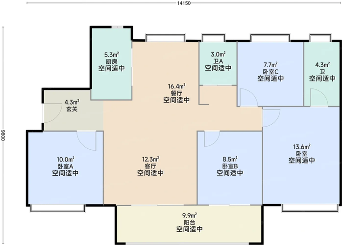 碧桂园·江城纪 户型图