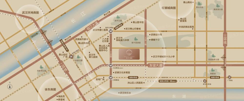 中交澄园 交通图