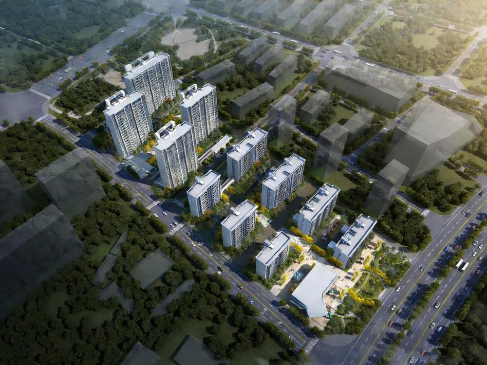 朗诗森蓝鸟瞰图