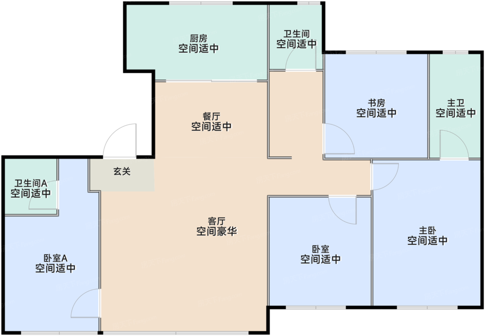 二期 隽玥 143平4房2厅3卫