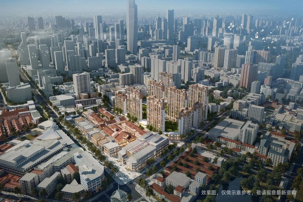 武汉城建·楚宝里鸟瞰图